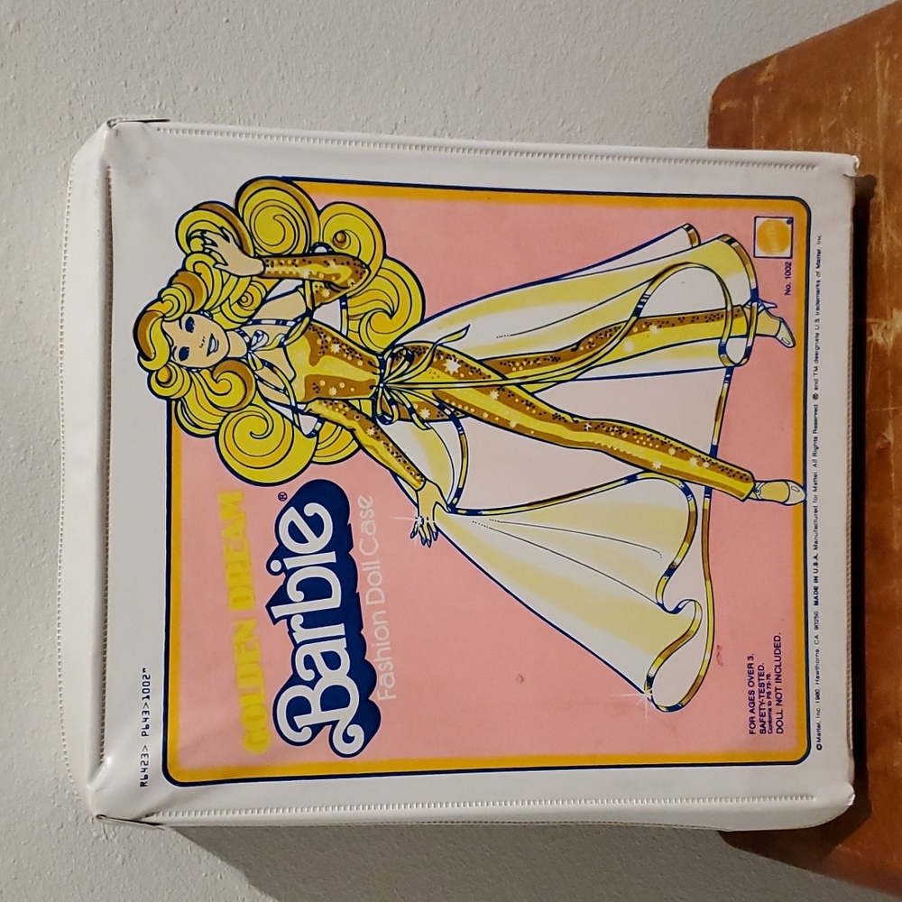 VINTAGE 1980's Barbie Fashion Doll Case 1980's  VINTAGE